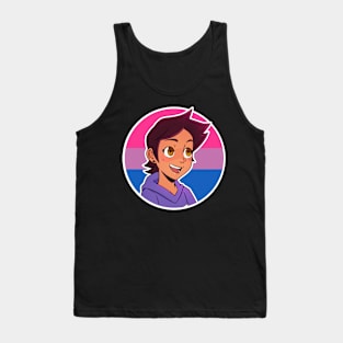 Light Bisexual Flag Tank Top